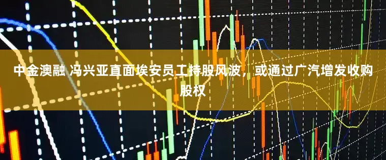 中金澳融 冯兴亚直面埃安员工持股风波，或通过广汽增发收购股权